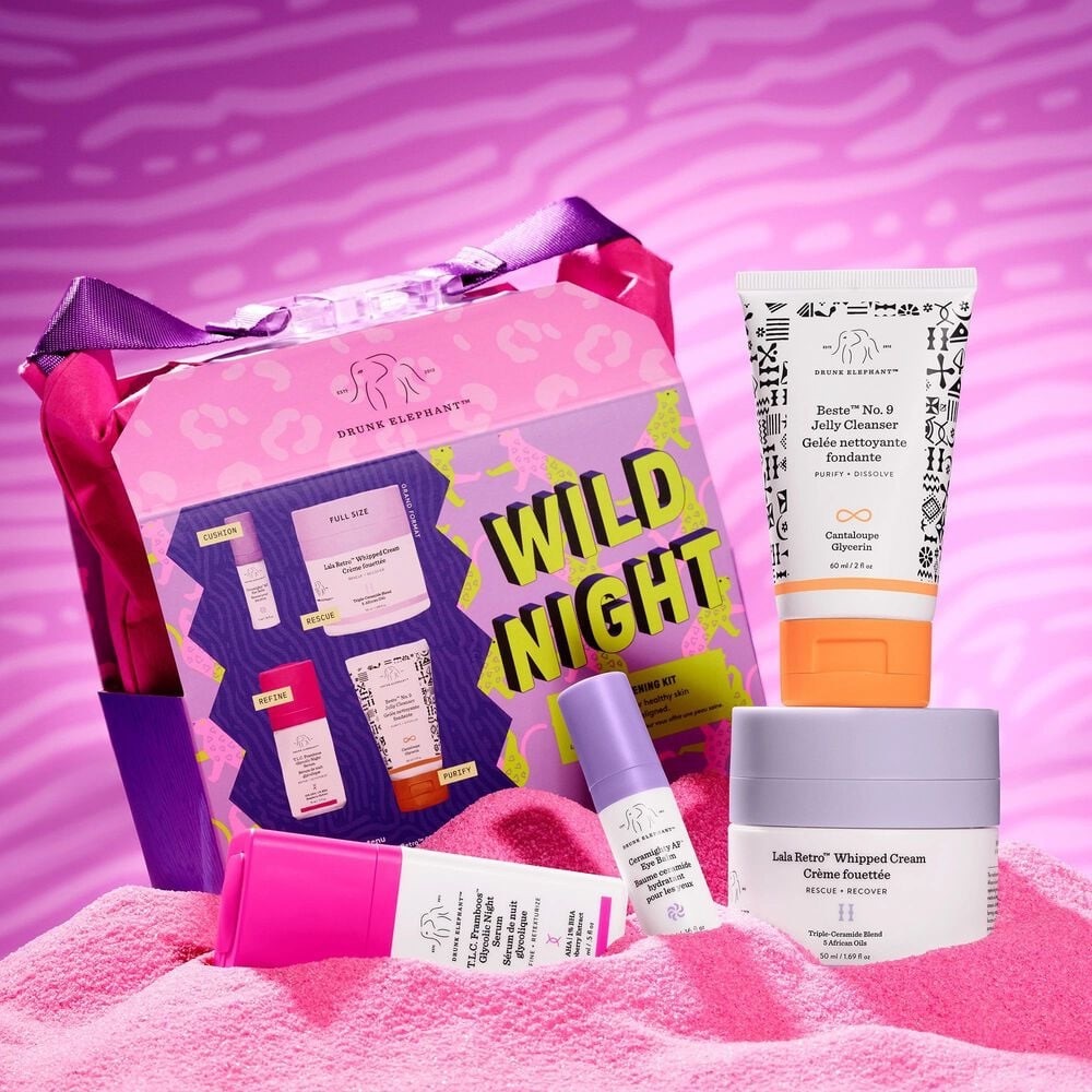 SOLD: 💕 Drunk Elephant 🐘 Wild Night: The Evening Kit LIMITED EDITION Set!